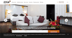 Desktop Screenshot of hotelpalaciosanmartin.es